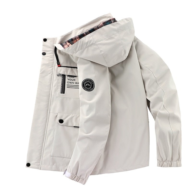 Valcor | Waterdichte winterjas voor heren met capuchon – Warm, winddicht en comfortabel