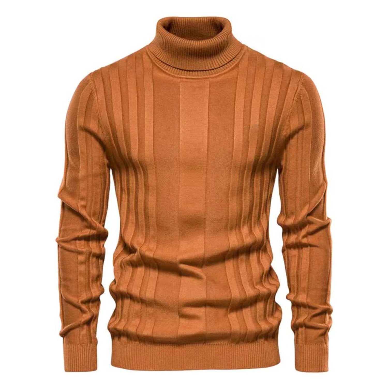 Danilo | Klassieke coltrui voor heren - Zachte gebreide pullover van katoen voor winter en herfst, comfortabele pasvorm