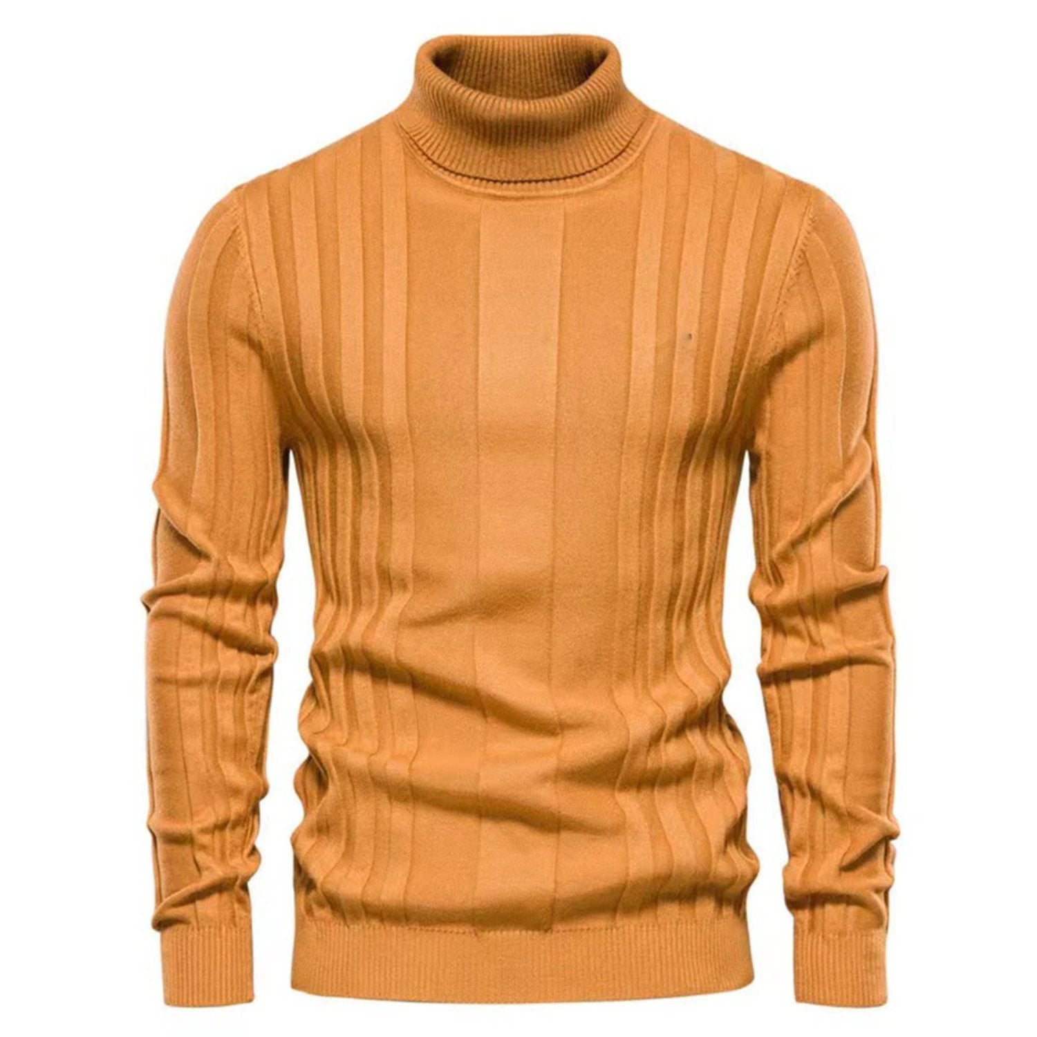 Danilo | Klassieke coltrui voor heren - Zachte gebreide pullover van katoen voor winter en herfst, comfortabele pasvorm