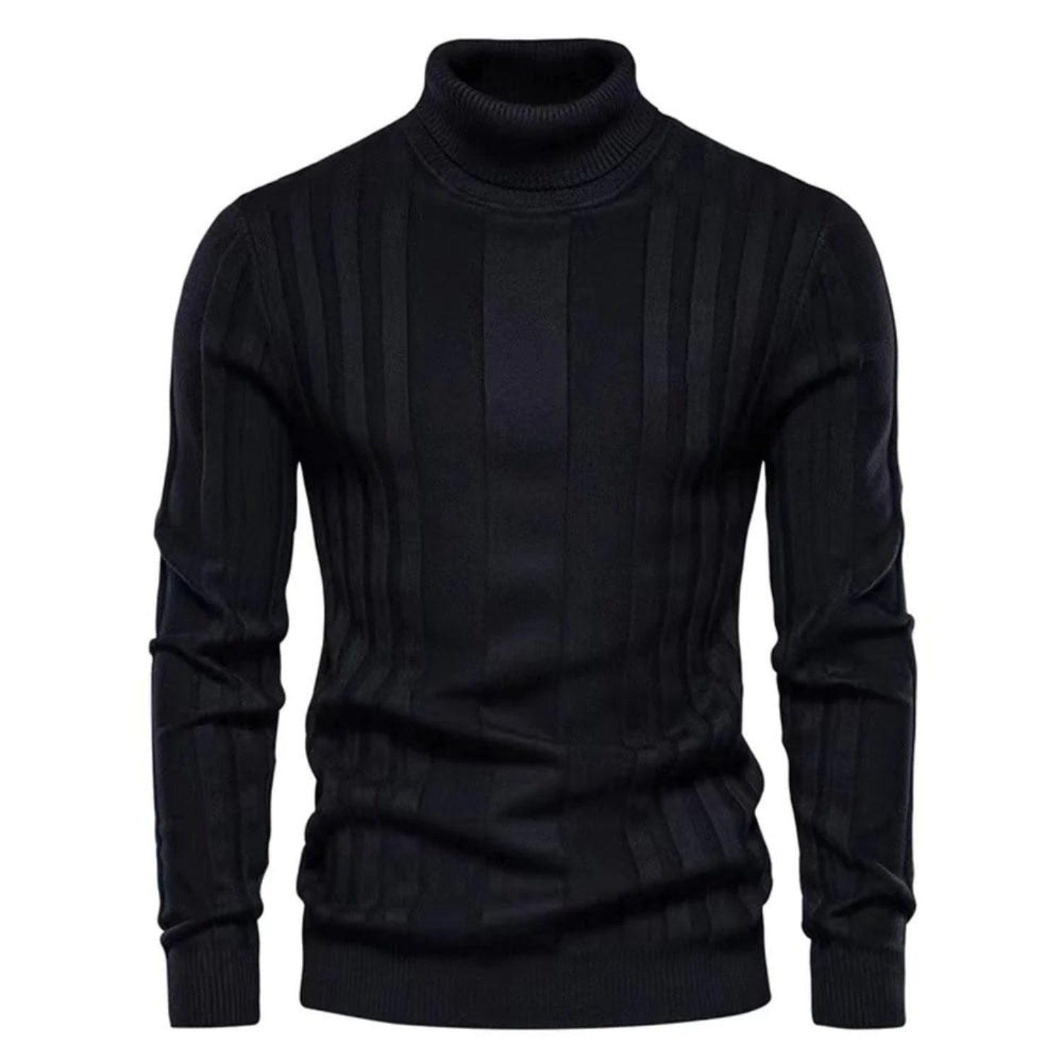 Danilo | Klassieke coltrui voor heren - Zachte gebreide pullover van katoen voor winter en herfst, comfortabele pasvorm
