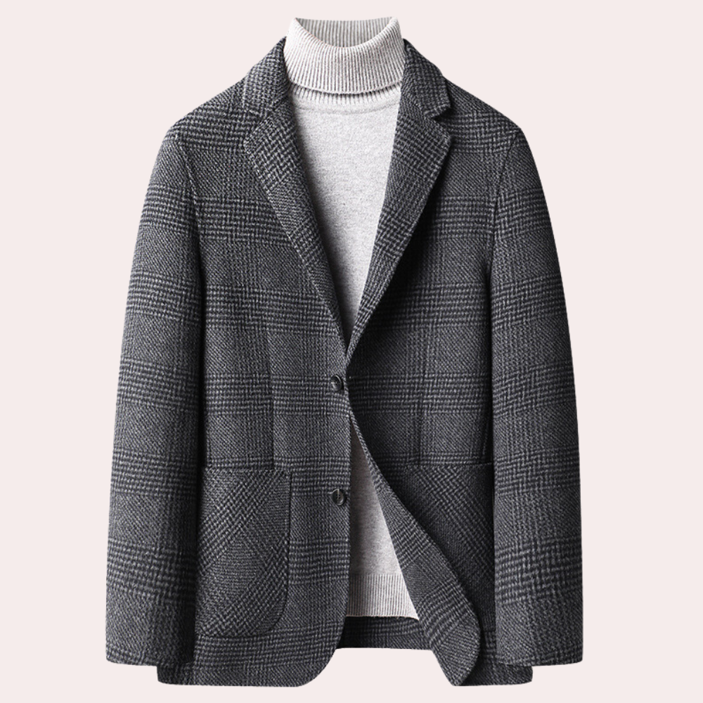 Lexar | Winterjas voor heren – Warme, getailleerde lange jas, moderne formele bovenkleding voor koud weer