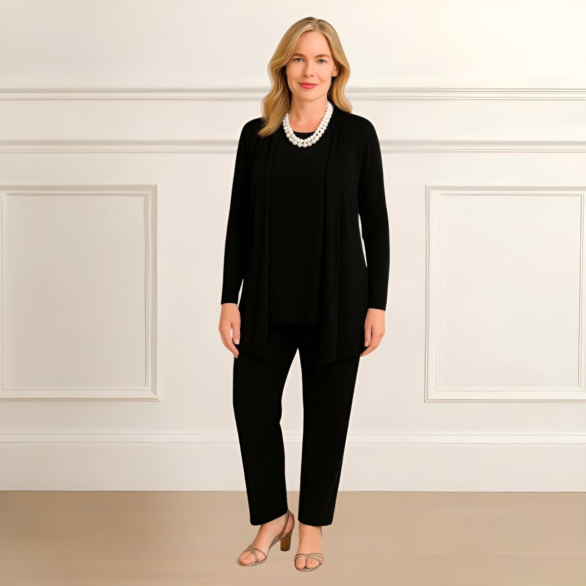 Ovira | Elegante set – Tweedelige outfit voor dames (top en broek)