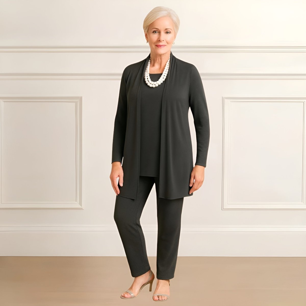 Ovira | Elegante set – Tweedelige outfit voor dames (top en broek)