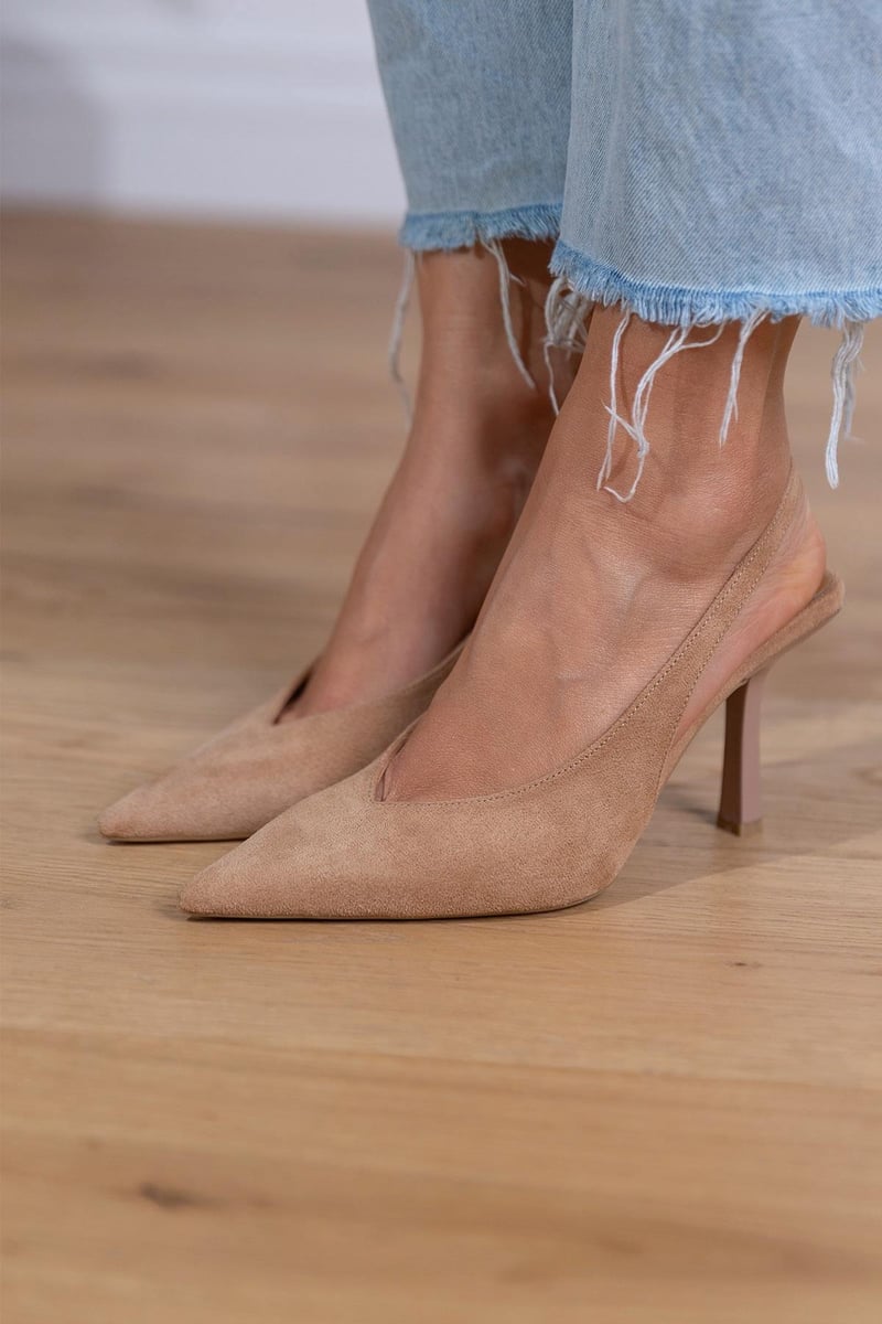 Pysira | Slingback-schoenen voor dames – Elegante modieuze hakken