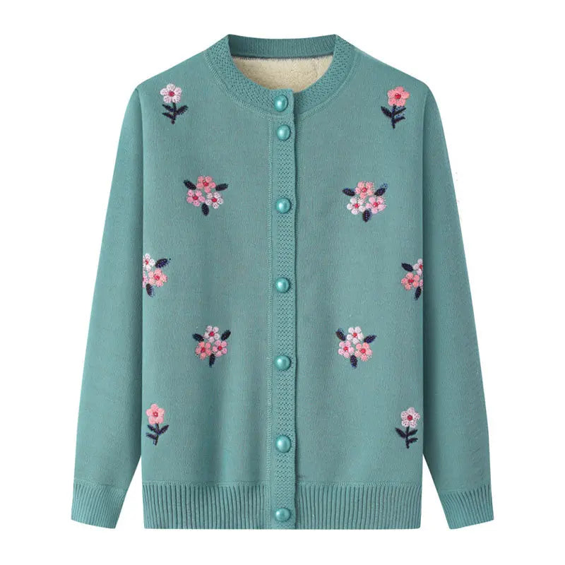 Lirielle | Dikke warme wintercardigan voor dames – Comfortabele gebreide trui met lange mouwen