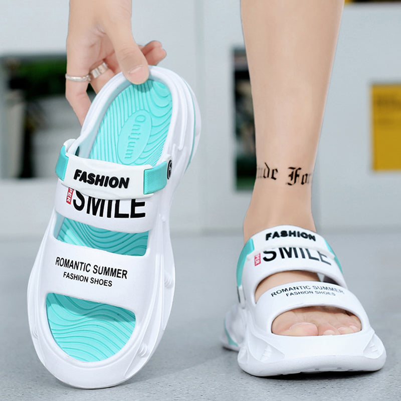 Arvion | Kleurblok slippers voor heren – trendy streetstyle instapsandalen