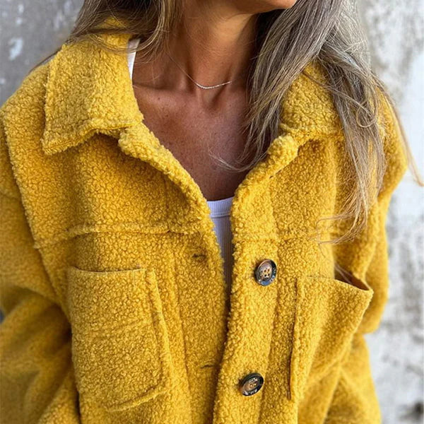 Leirra | Korte wollen jas – Elegante winterjas voor dames
