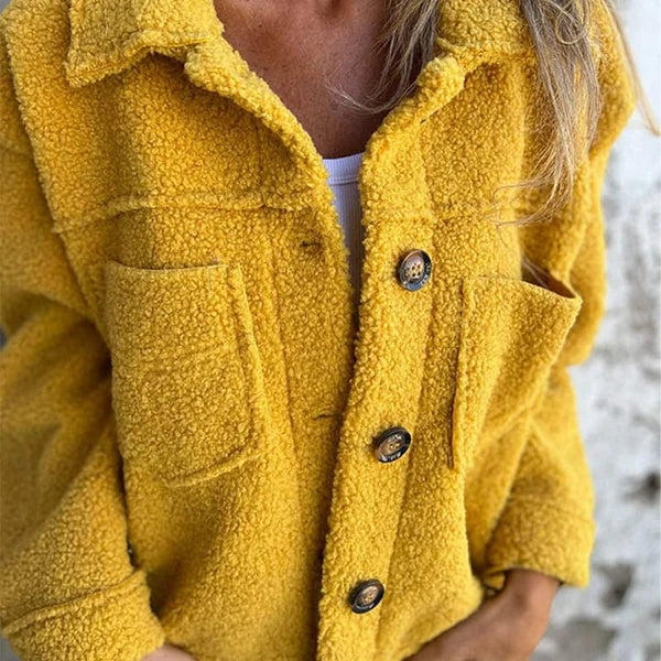 Leirra | Korte wollen jas – Elegante winterjas voor dames