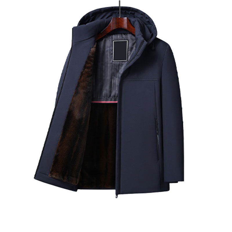 Torvend | Winterparka voor heren – Warme geïsoleerde jas, water- en winddicht, verstelbare capuchon