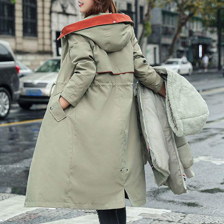 Drina | Winterparka, met capuchon en bontkraag, casual warme waterdichte en geïsoleerde jas