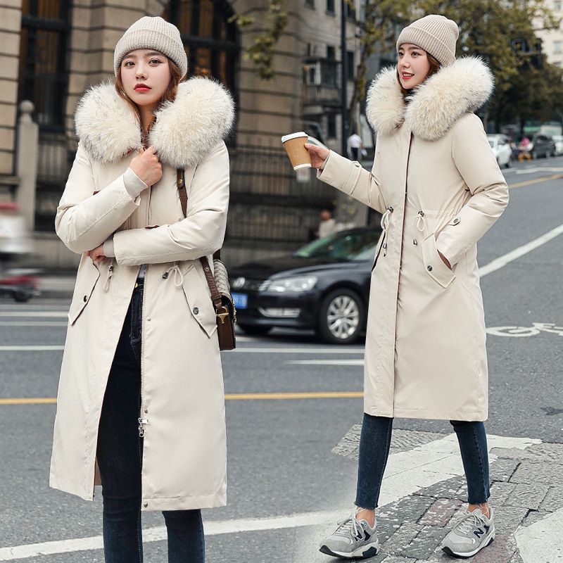 Drina | Winterparka, met capuchon en bontkraag, casual warme waterdichte en geïsoleerde jas