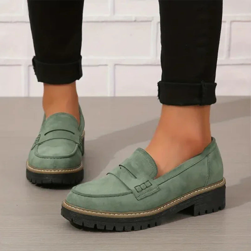 Stepella | Stijlvolle plateau loafers voor dames – Comfortabele instapschoenen