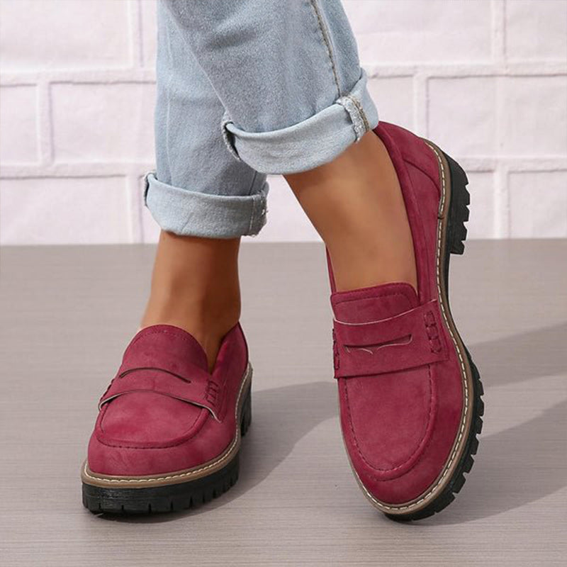 Stepella | Stijlvolle plateau loafers voor dames – Comfortabele instapschoenen