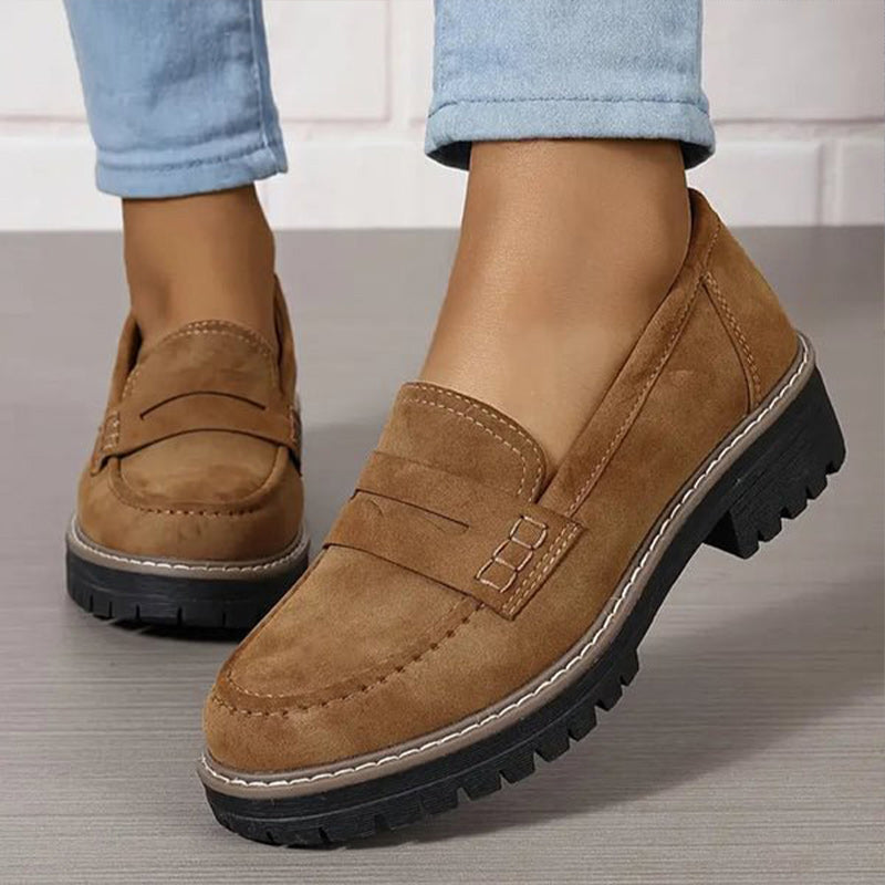 Stepella | Stijlvolle plateau loafers voor dames – Comfortabele instapschoenen