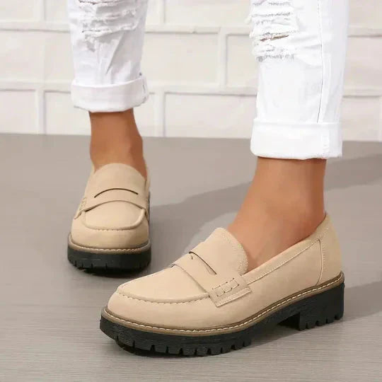 Stepella | Stijlvolle plateau loafers voor dames – Comfortabele instapschoenen