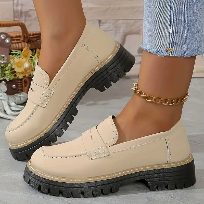 Stepella | Mocassins à plateforme élégants pour femmes – Chaussures confortables à enfiler