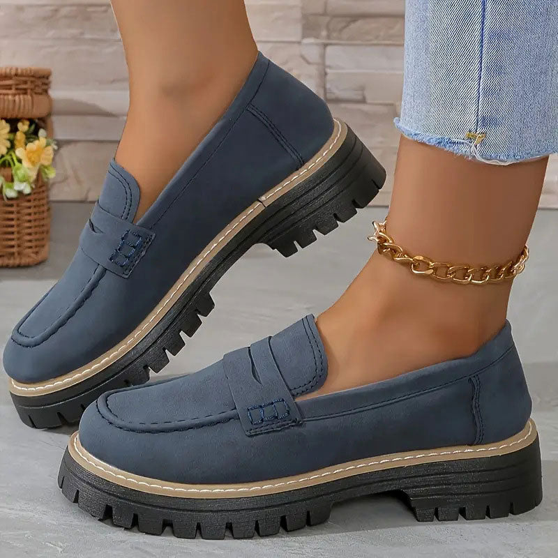 Stepella | Mocassins à plateforme élégants pour femmes – Chaussures confortables à enfiler