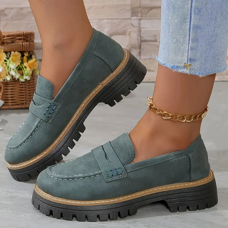 Stepella | Mocassins à plateforme élégants pour femmes – Chaussures confortables à enfiler