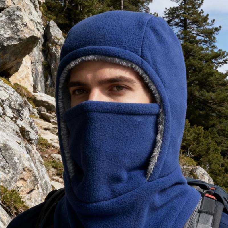 Trudy | Cagoule thermique unisexe avec protection du cou et des oreilles