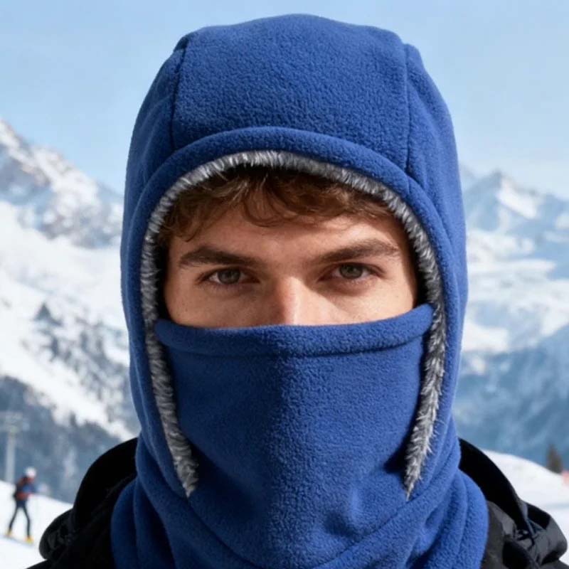 Trudy | Cagoule thermique unisexe avec protection du cou et des oreilles