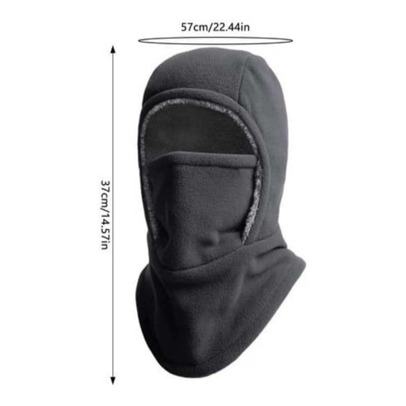 Trudy | Cagoule thermique unisexe avec protection du cou et des oreilles