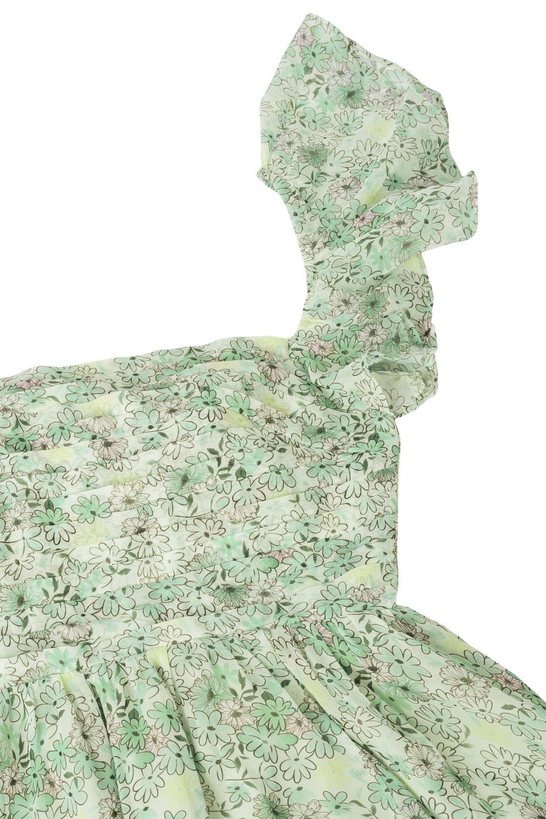 Venelle | Women's Floral Print Dress with Slit - Elegant Spring Dress, Stylish Floral Design