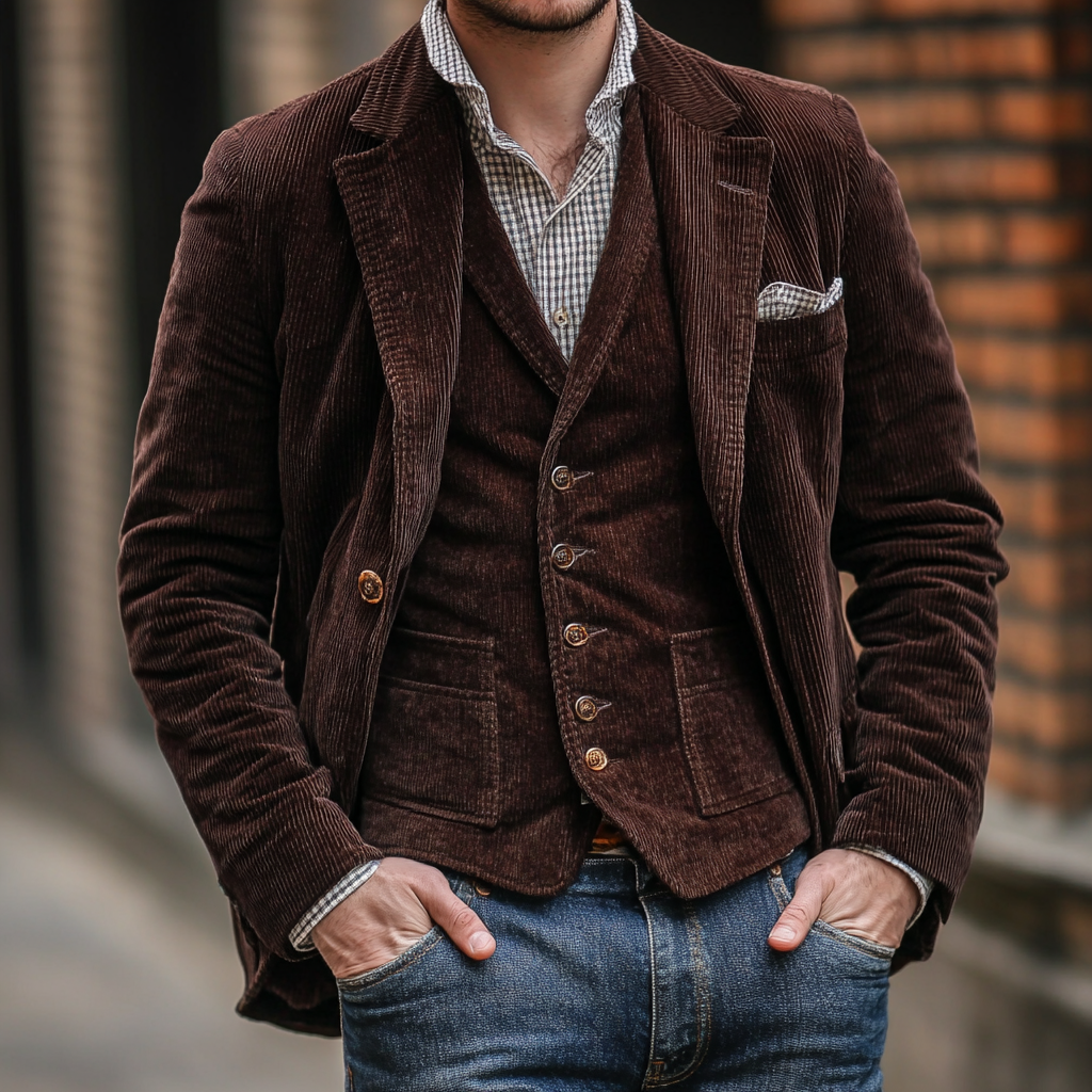 Ariston | Klassieke vintage blazer – op maat gemaakt retro jasje in meerdere kleuren