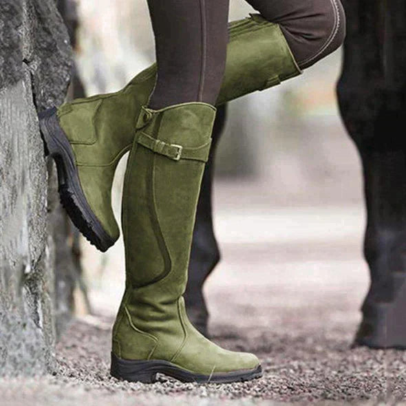 Nimbra | Elegante Waterdichte Kniehoge Laarzen voor Vrouwen - Antislip, Winter Modeschoeisel
