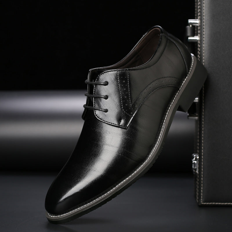 EliteStep | Premium lederen herenschoenen - Comfortabele Formele schoenen